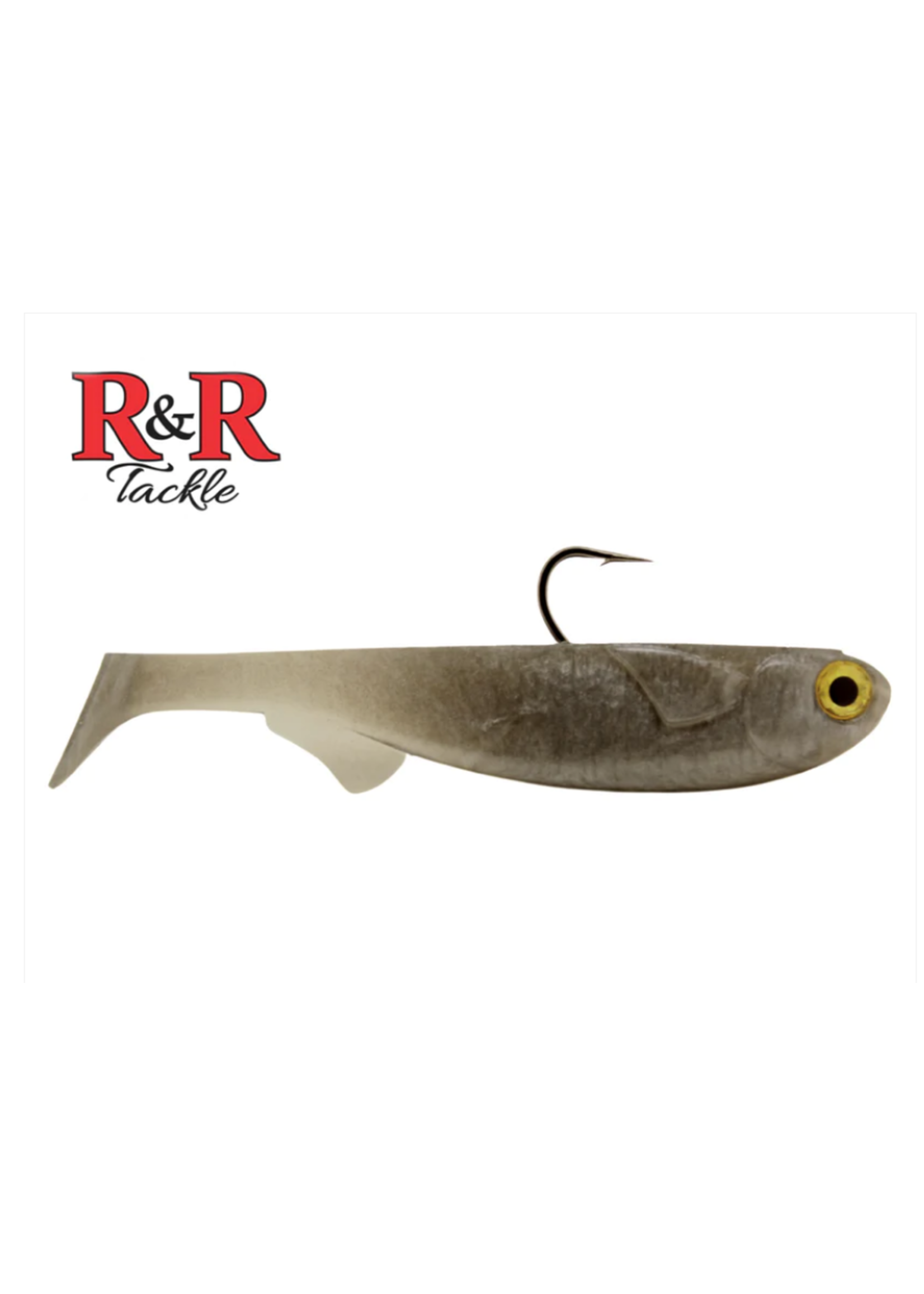 R&R Tackle R&R Slide Bait GunMetal 6" SS 1oz