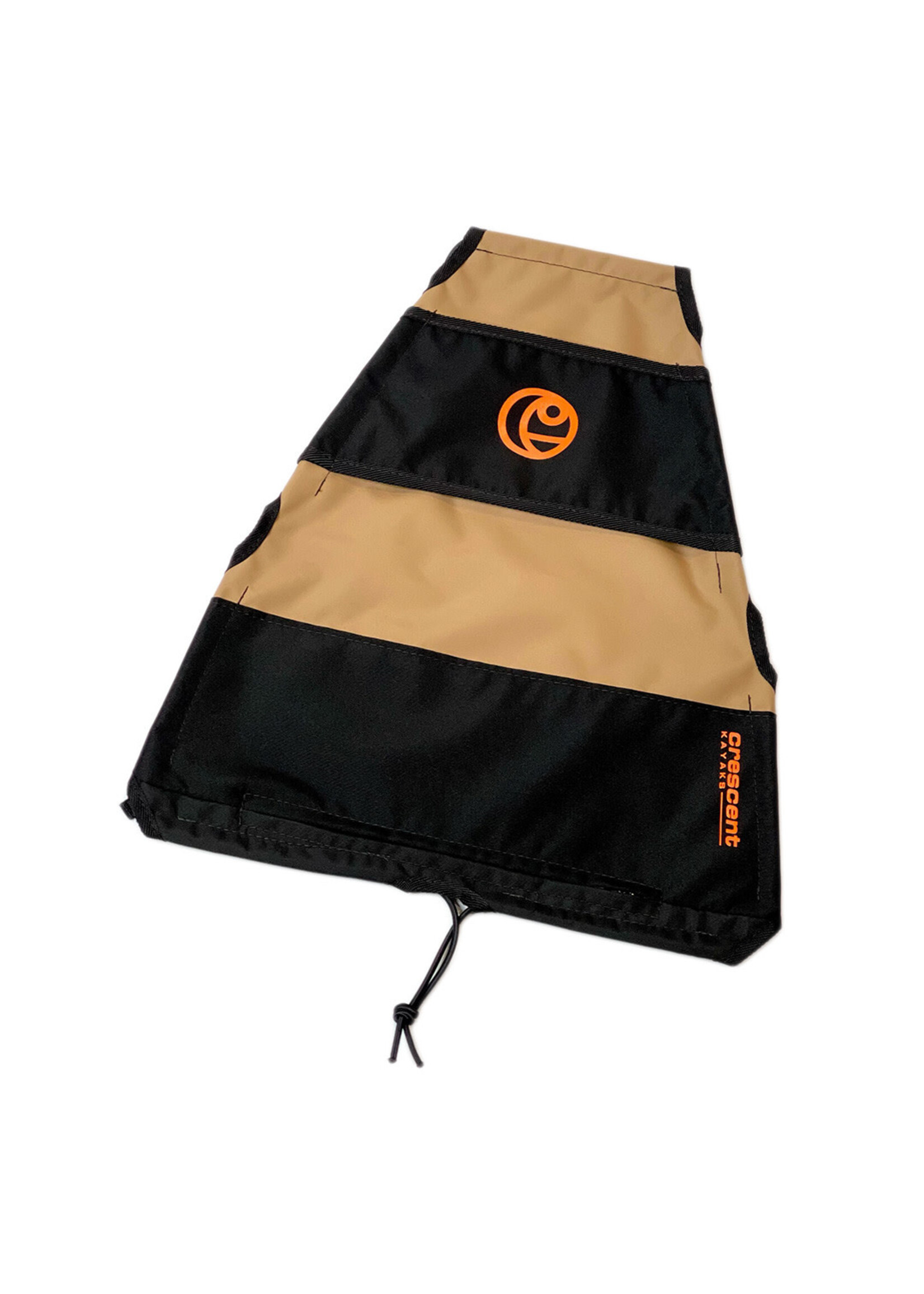 Crescent Kayaks CK1 Bow Cover GRAY BLACK