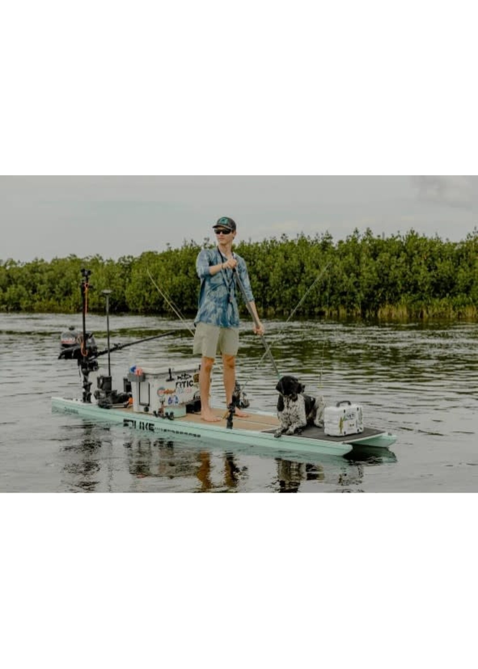 SUP Customs LIVE Utility Plate with Marine Mat &  Hardware