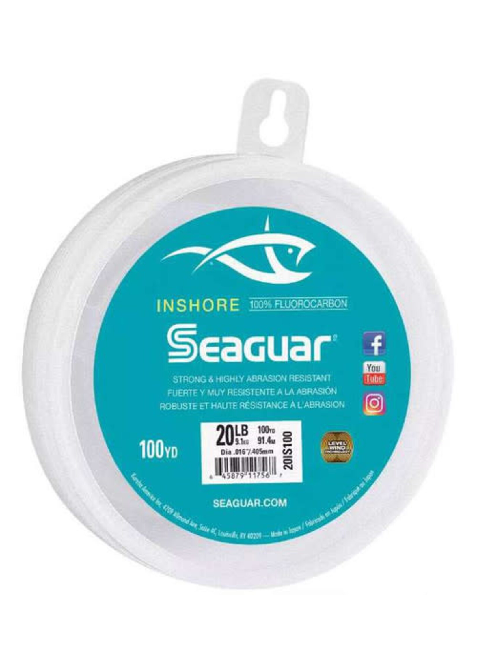 Seaguar Seaguar Inshore 80IS100 80lb 100yds flouro
