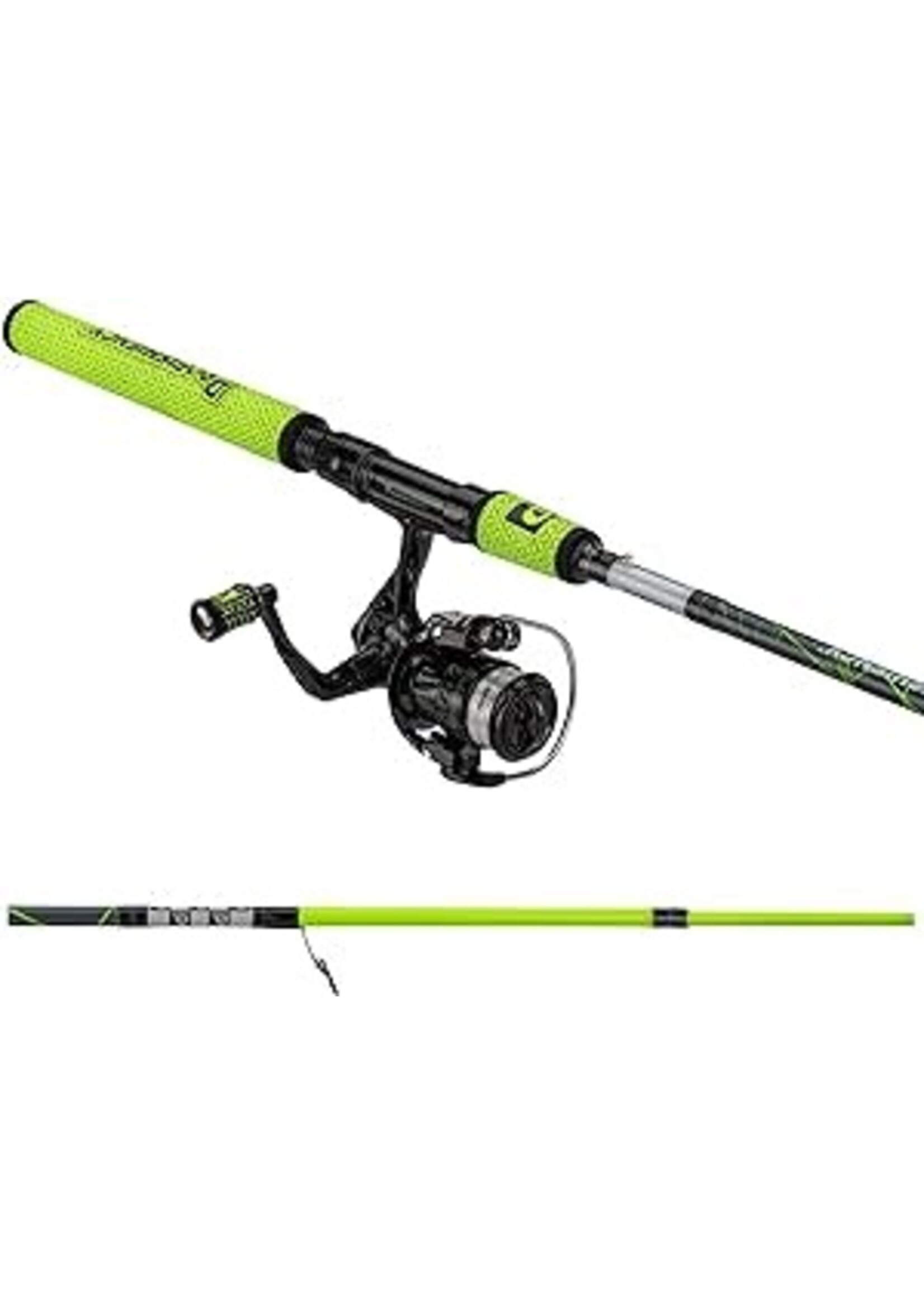 ProFishiency PRO56SpinGreen Micro Spin Combo Hi Viz Green