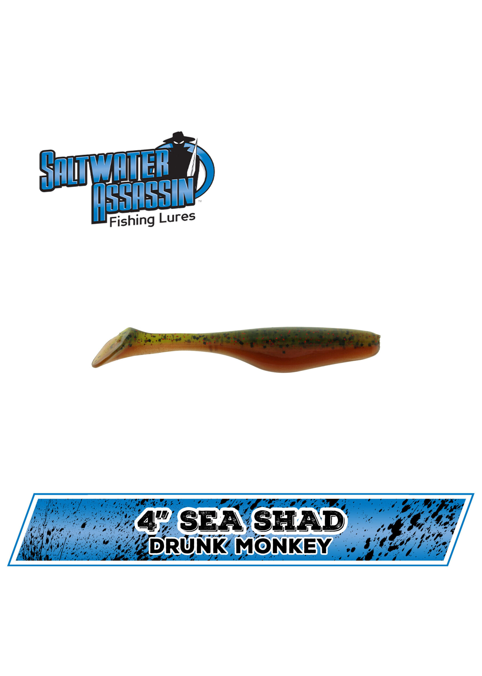 Bass Assassin bass assasin sea shad 4 drunk monkey