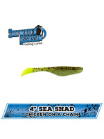 Bass Assassin Sea Shad 4 Chicken on a Chain