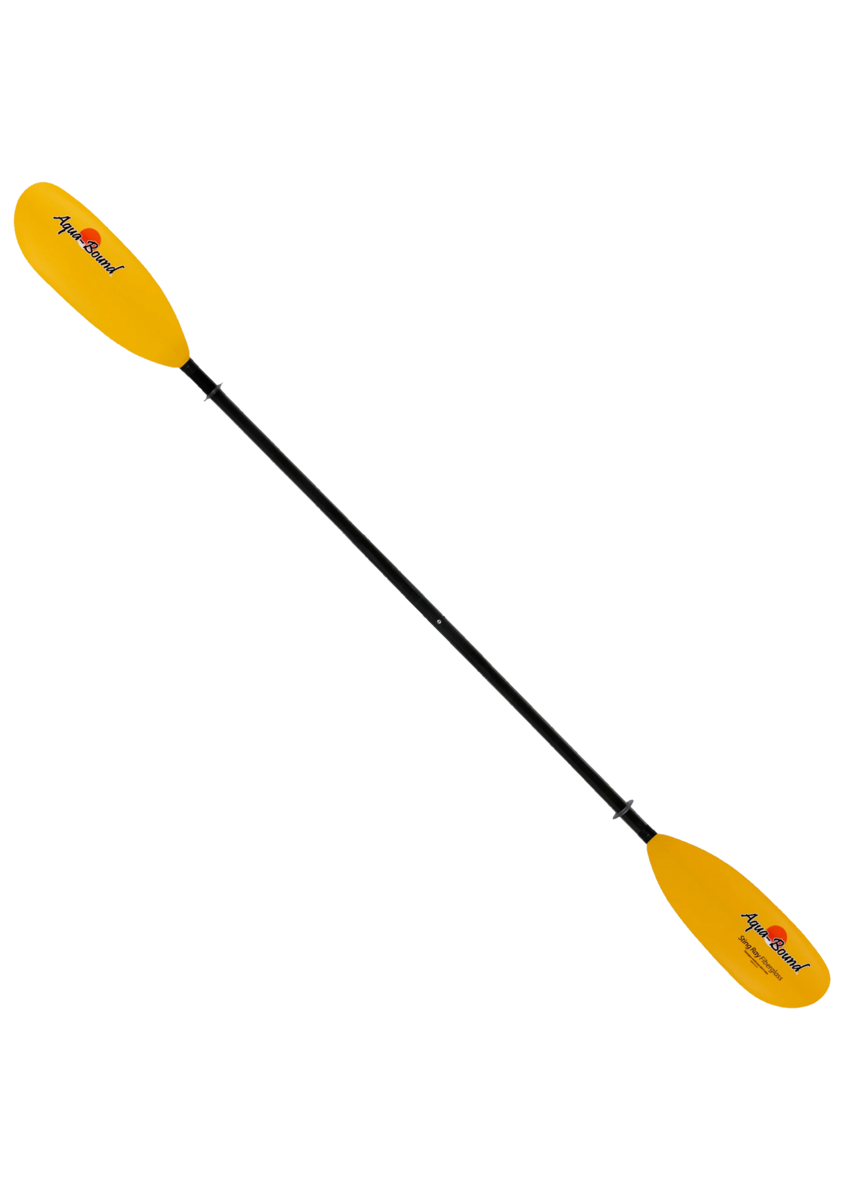 Aqua-Bound MANTA Ray Yellow FG Blade/Fiberglass Shaft 2pc 230