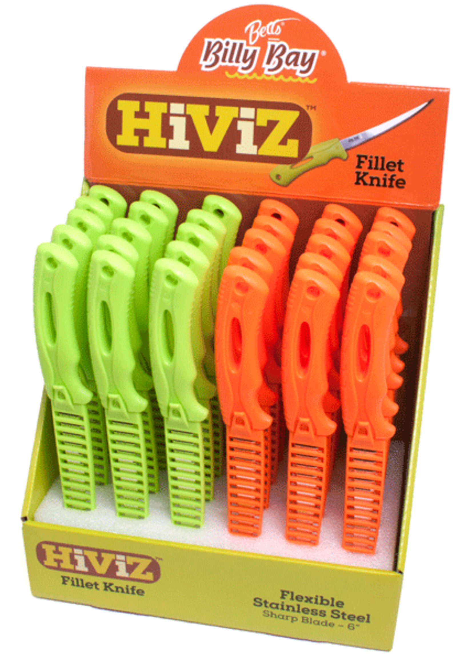 Billy Bay FKD9 Hi Viz Fillet Knife