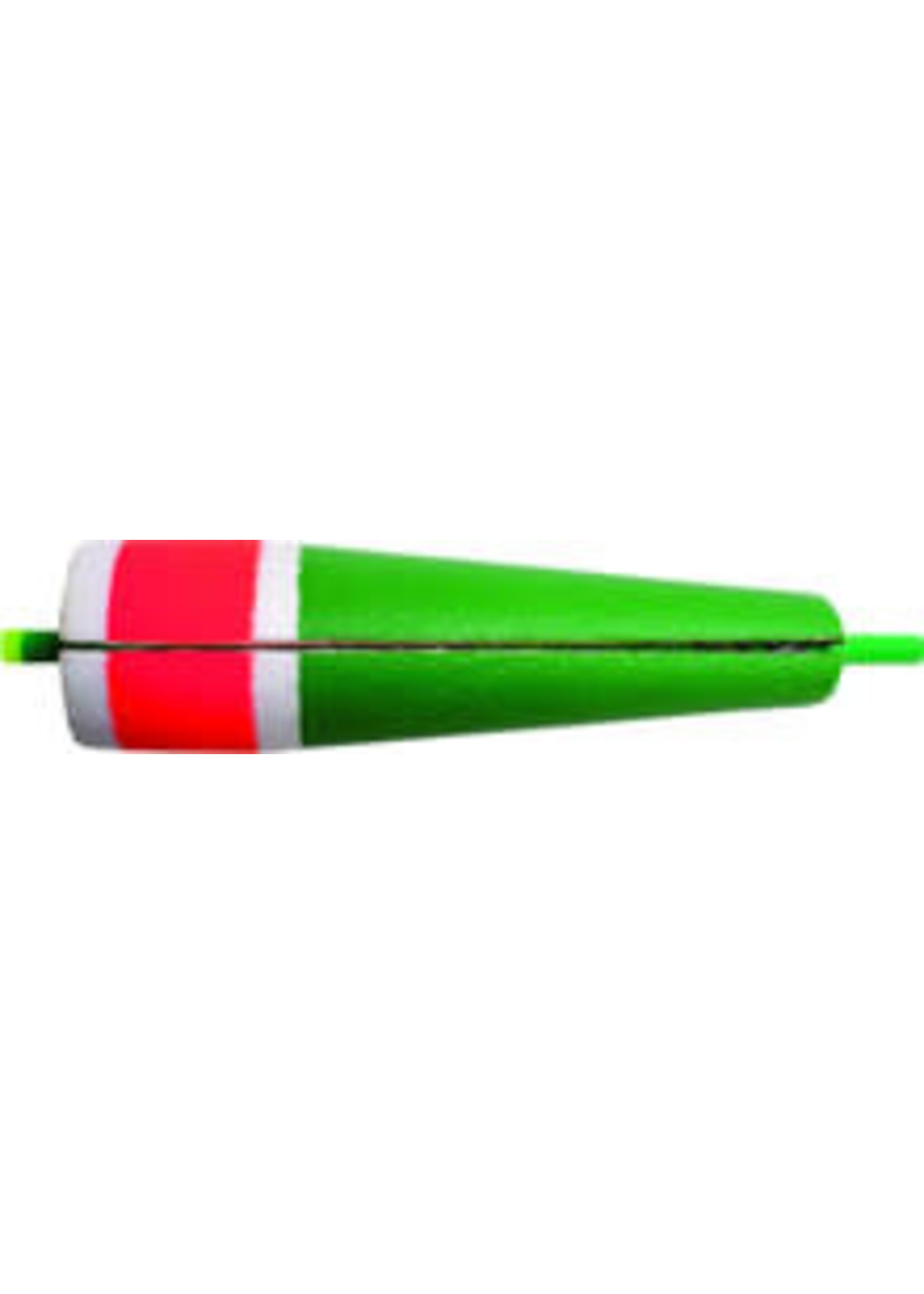 Billy Boy G Billy Boy 80W-5RSlotted Weighted Popping Float 5" Red/Green 12/Tray