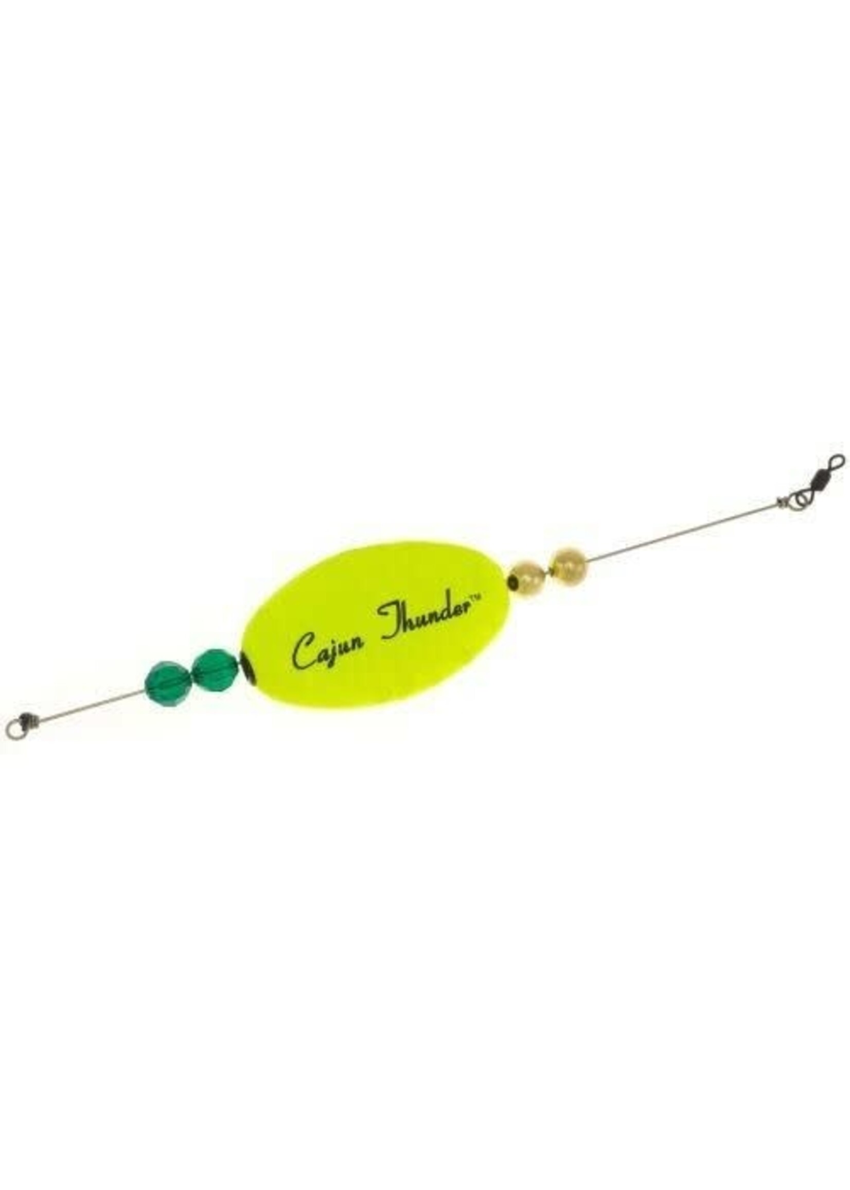 Precision Tackle Precision Tackle 15403 Yellow Oval Cajun Thunder