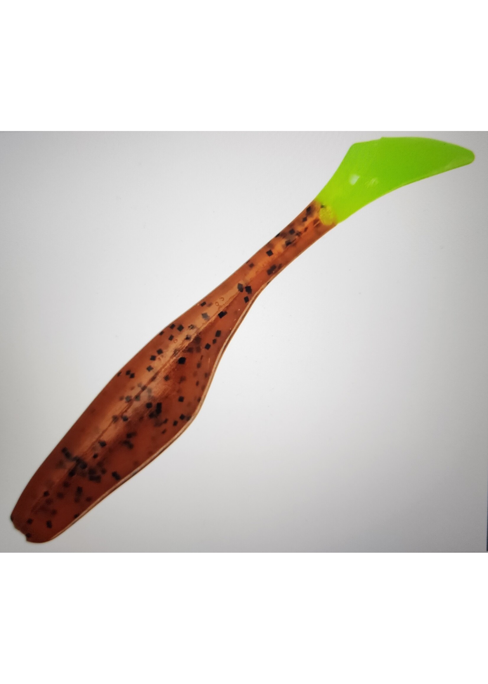 Bass Assassin BA8215 PSeed/Chart Tail Worm