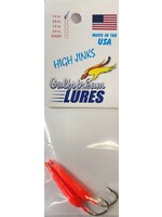 Gulfstream Lures GULFSTREAM LURES High Jinx Pompano Jigs - 1/4oz - Orange 2pk
