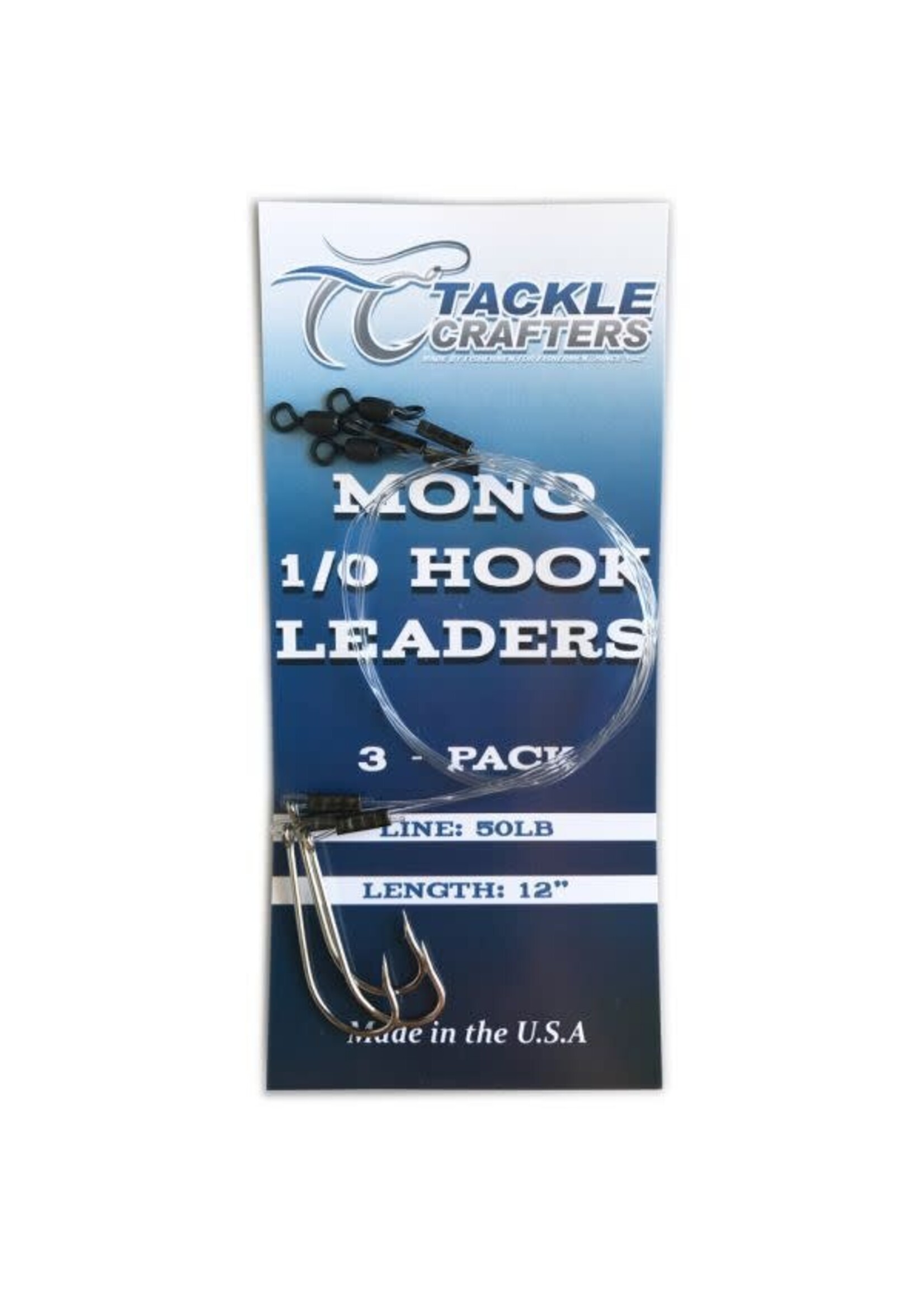 Tackle Crafters Tackle Crafters Mono J Hook Leaders - #1