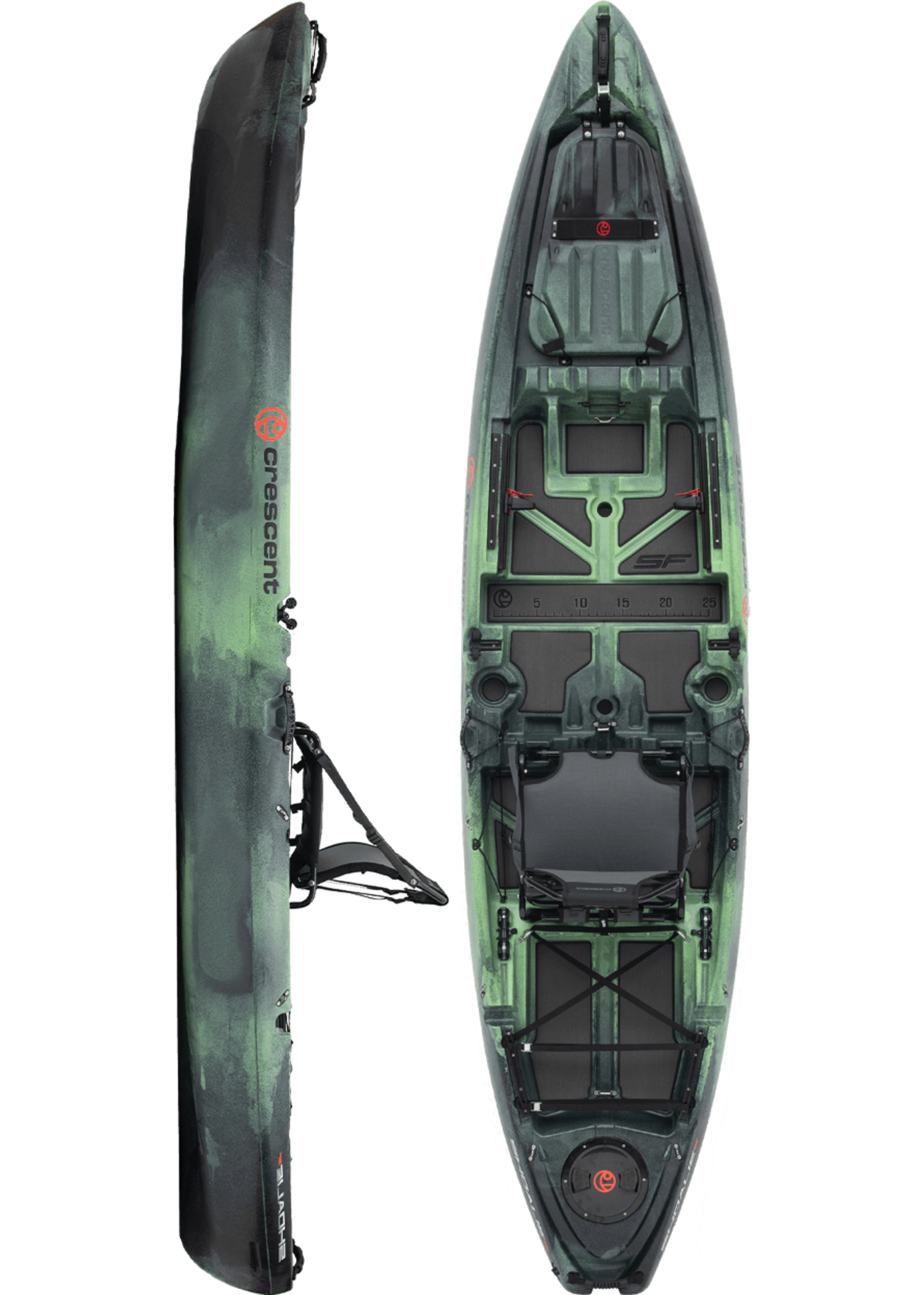Crescent Kayaks Shoalie Moss Camo