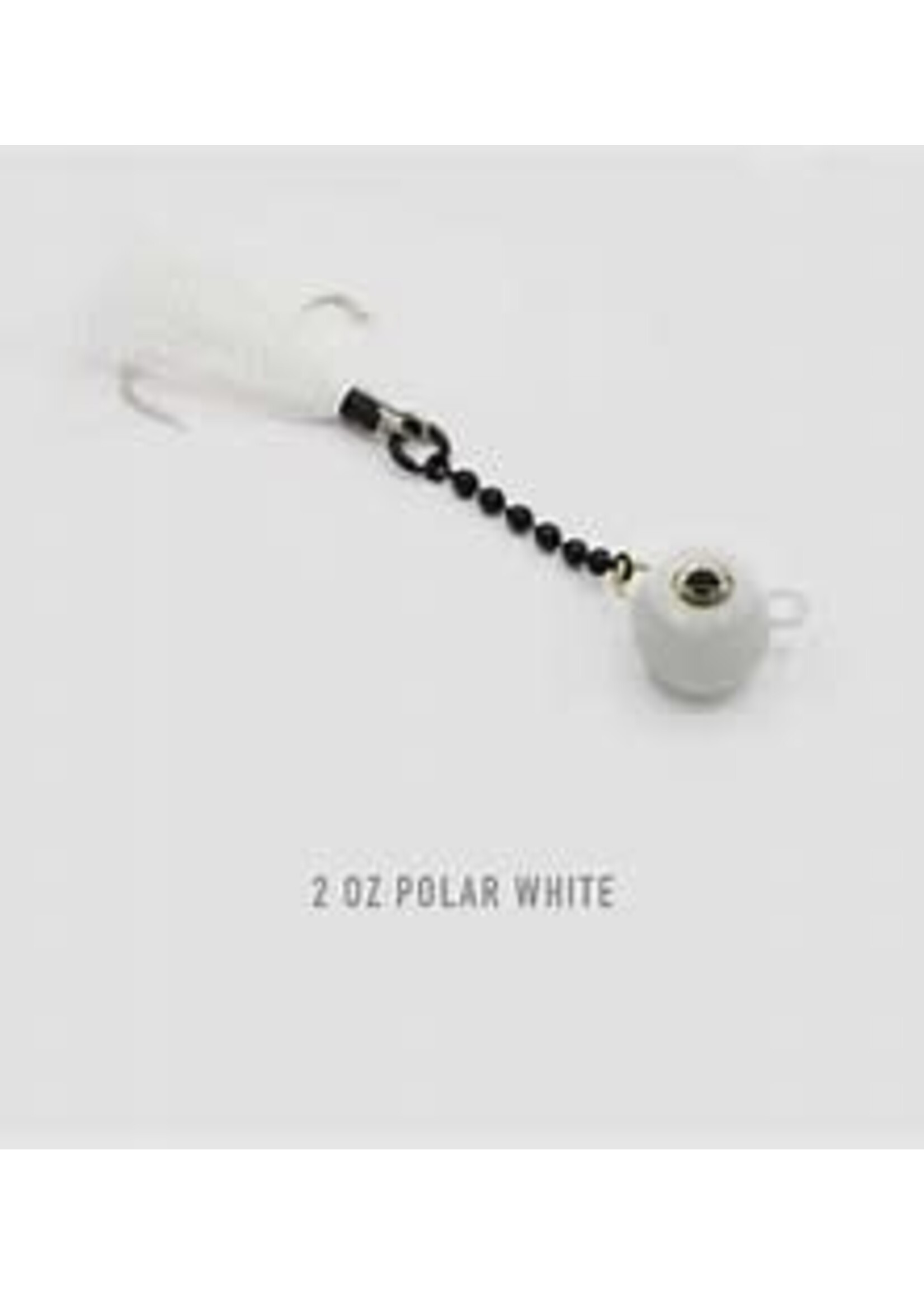 NekidBallJigz 6oz Polar White