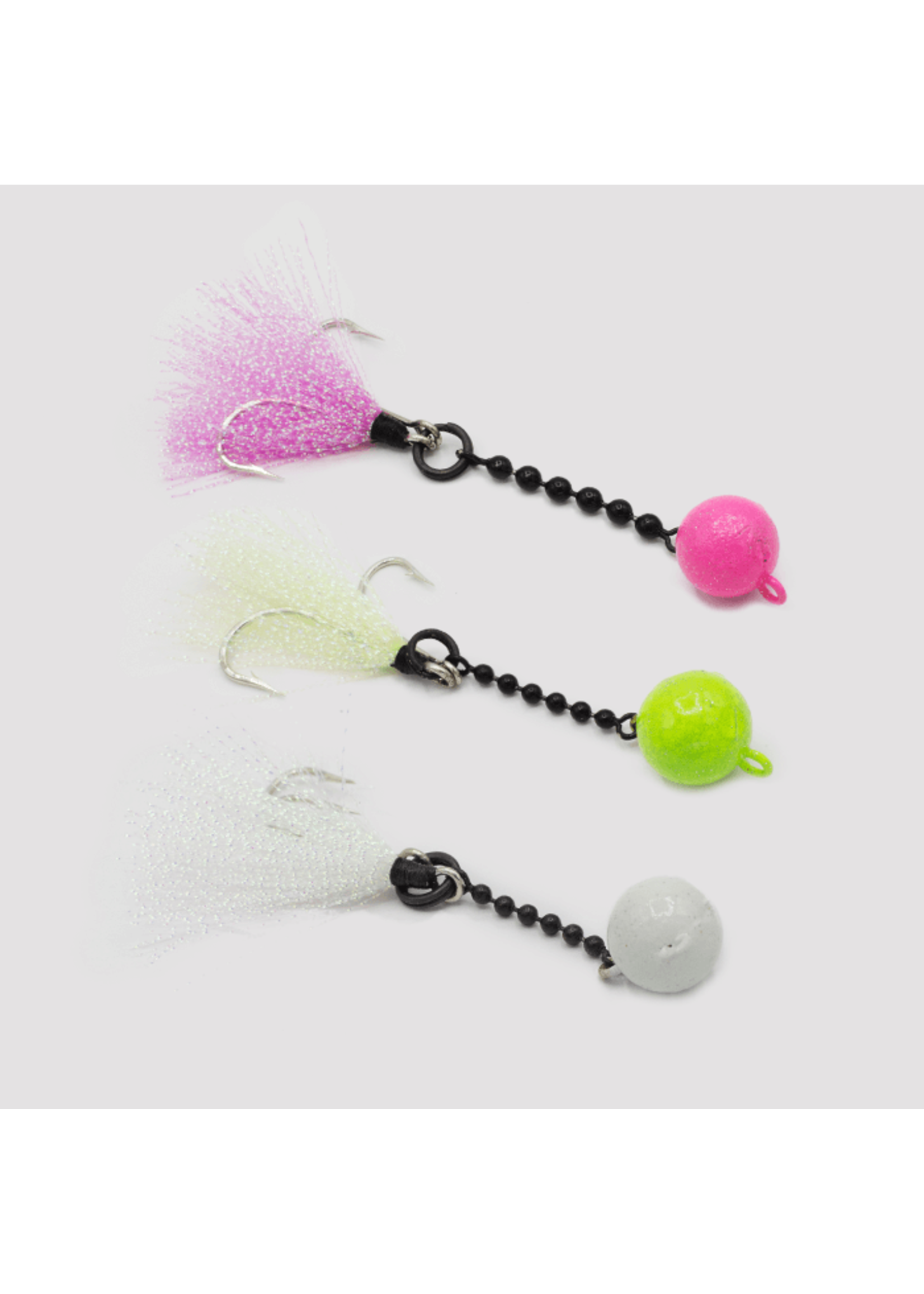 NekidBallJigz 3/16oz Chartreuse Green