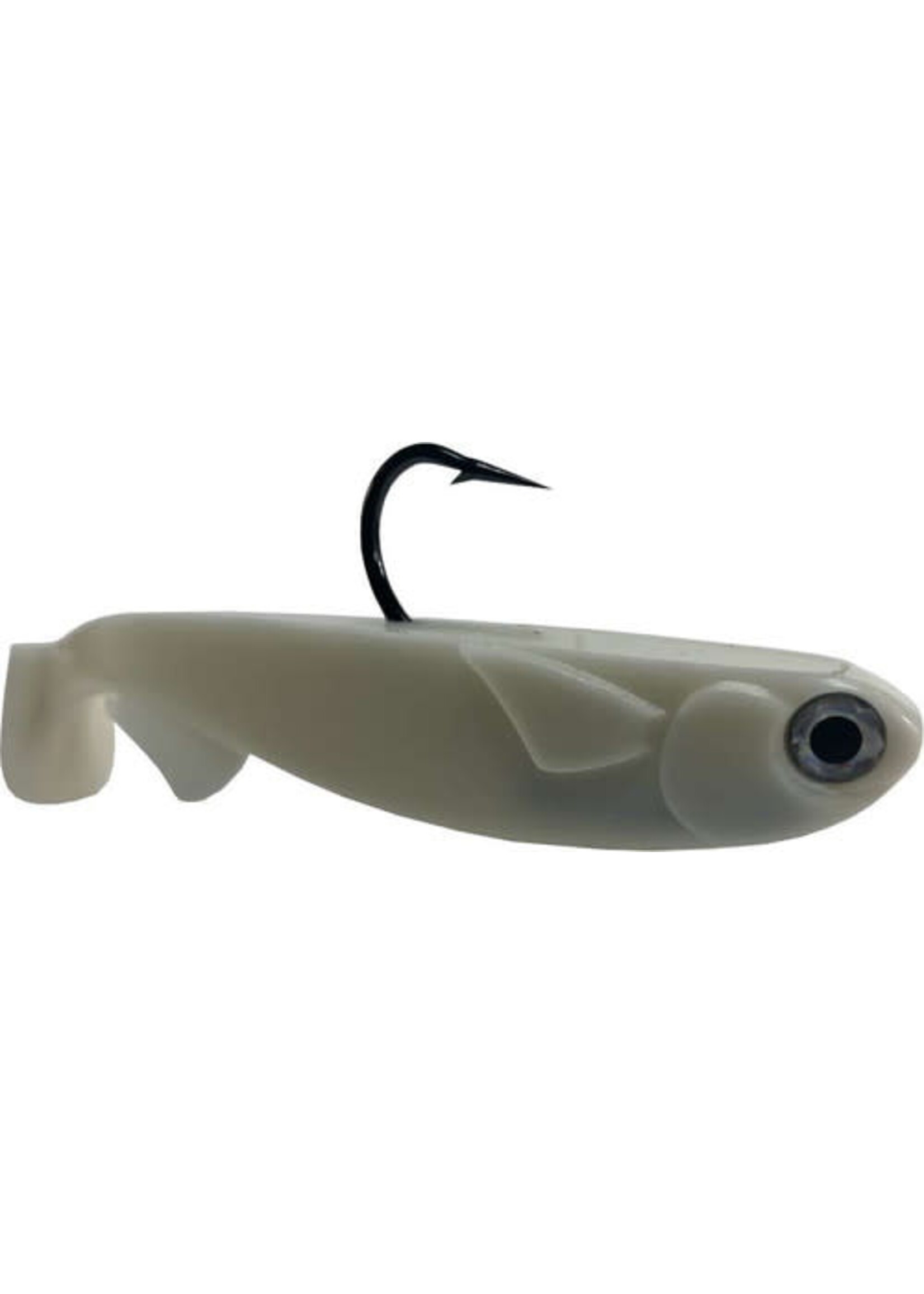 R&R Tackle R&R MiniLTSLemonSS 5" Pearl White