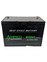 Amped Outdoors 80Ah Lithium Battery (LiFePO4)