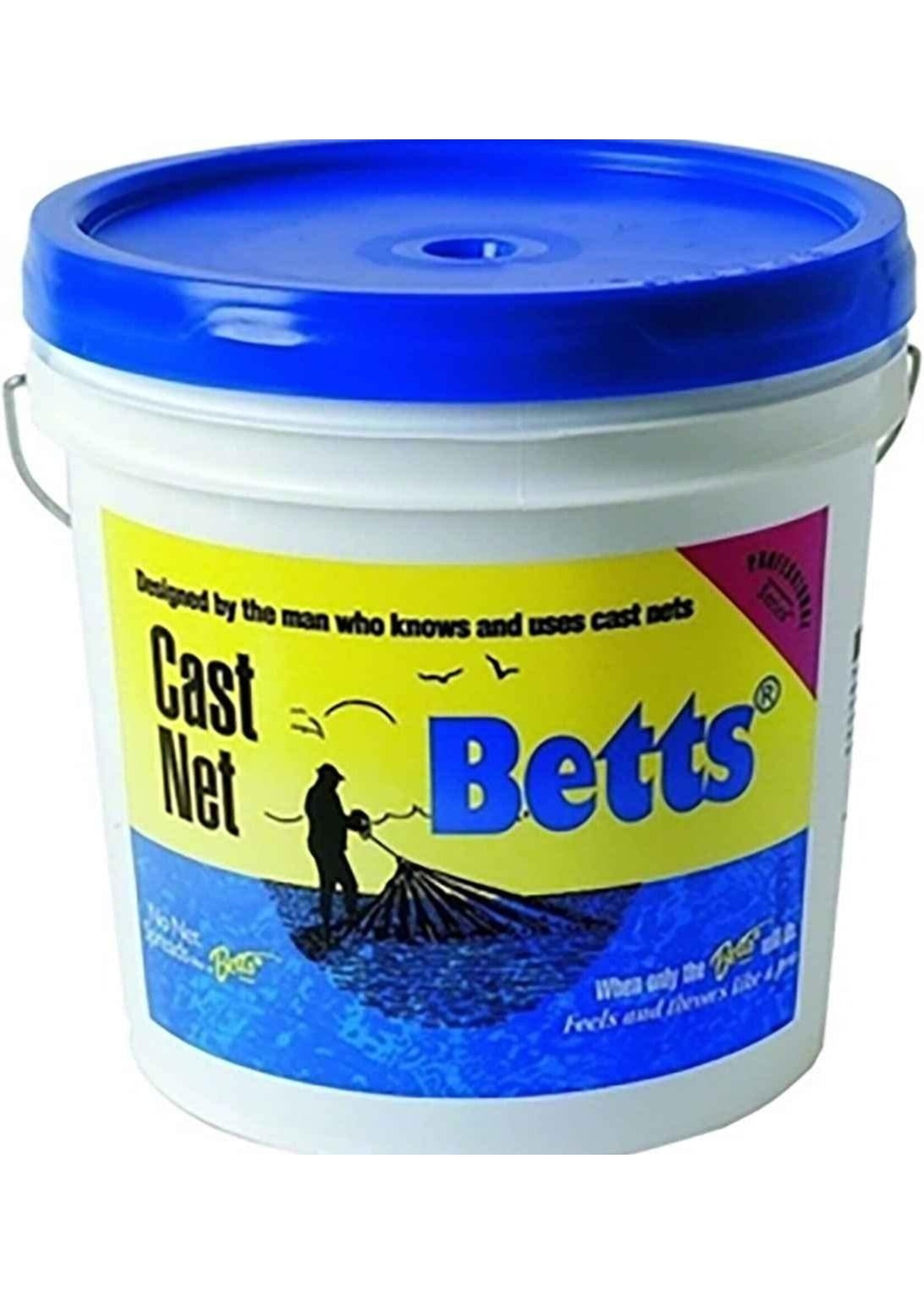 Betts 18-7 Mullet Cast Net, Mono 7'