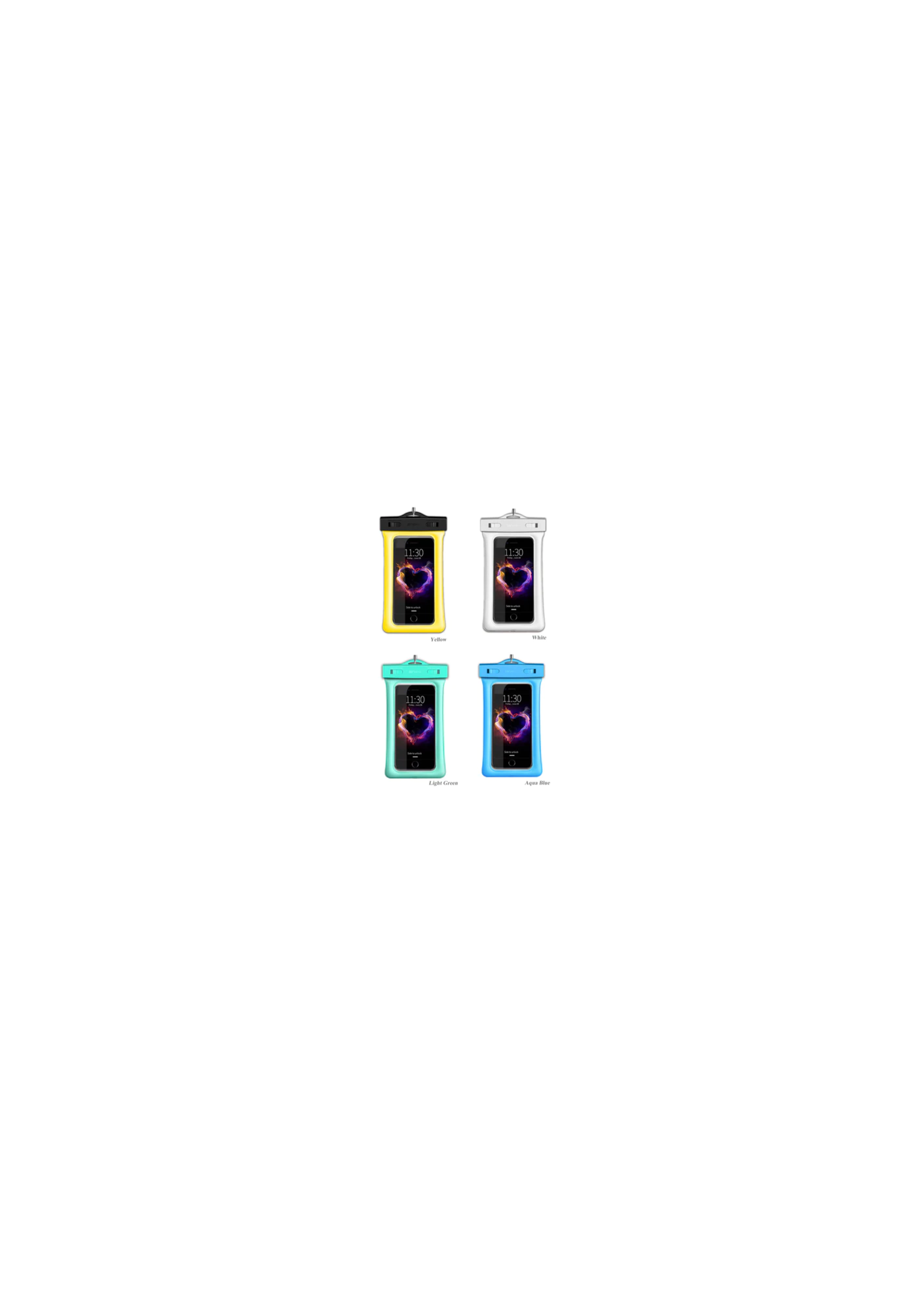AriBAG Floatable Phone Case Teal Green