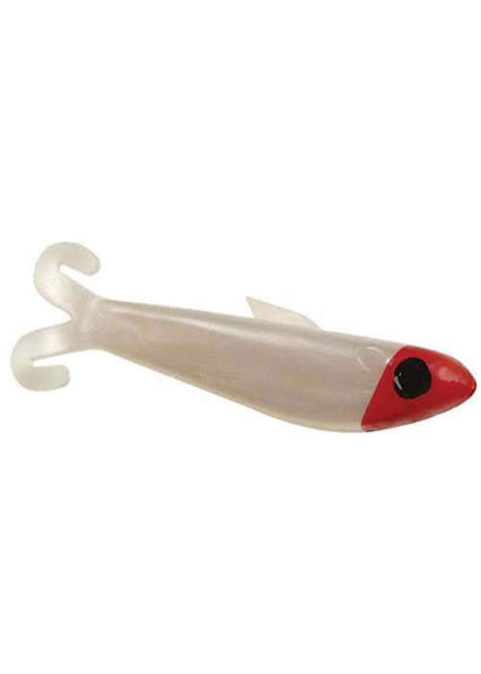 DOA DOA 25310 Bait Buster 4" 1oz Pearl/ Red Head