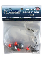 Tackle Crafters Tackle Crafters Mono 50# Ready Rig 3/4oz 2/0 hook