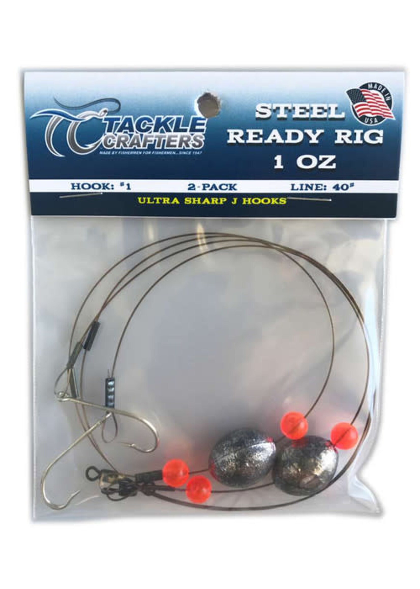 Tackle Crafters Tackle Crafters Steel Ready Rig 1oz #1 hook