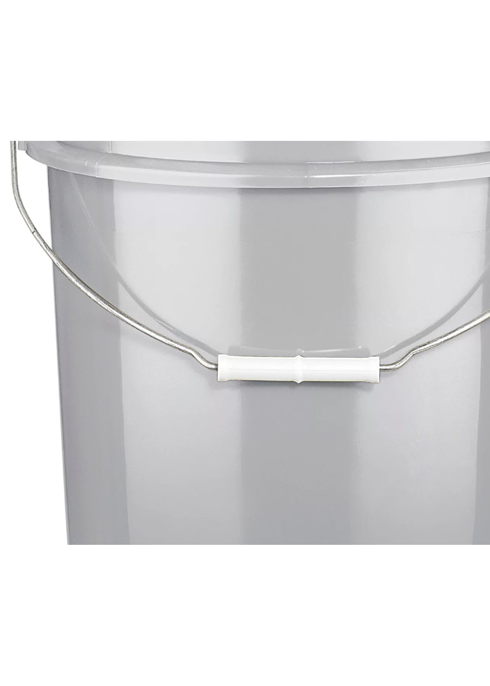 5 Gallon Bucket w/Wire Handle Grey