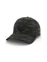 Flogrown Flogrown Hat Hunter Logo AOP Black Camo Hat
