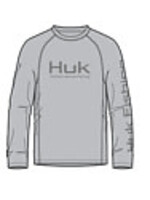 Huk HUK Vented Pursuit Crew Performance -Harbor Mist