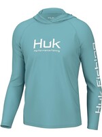 Huk HUK Vented Pursuit Hoodie Performance -Marine Blue