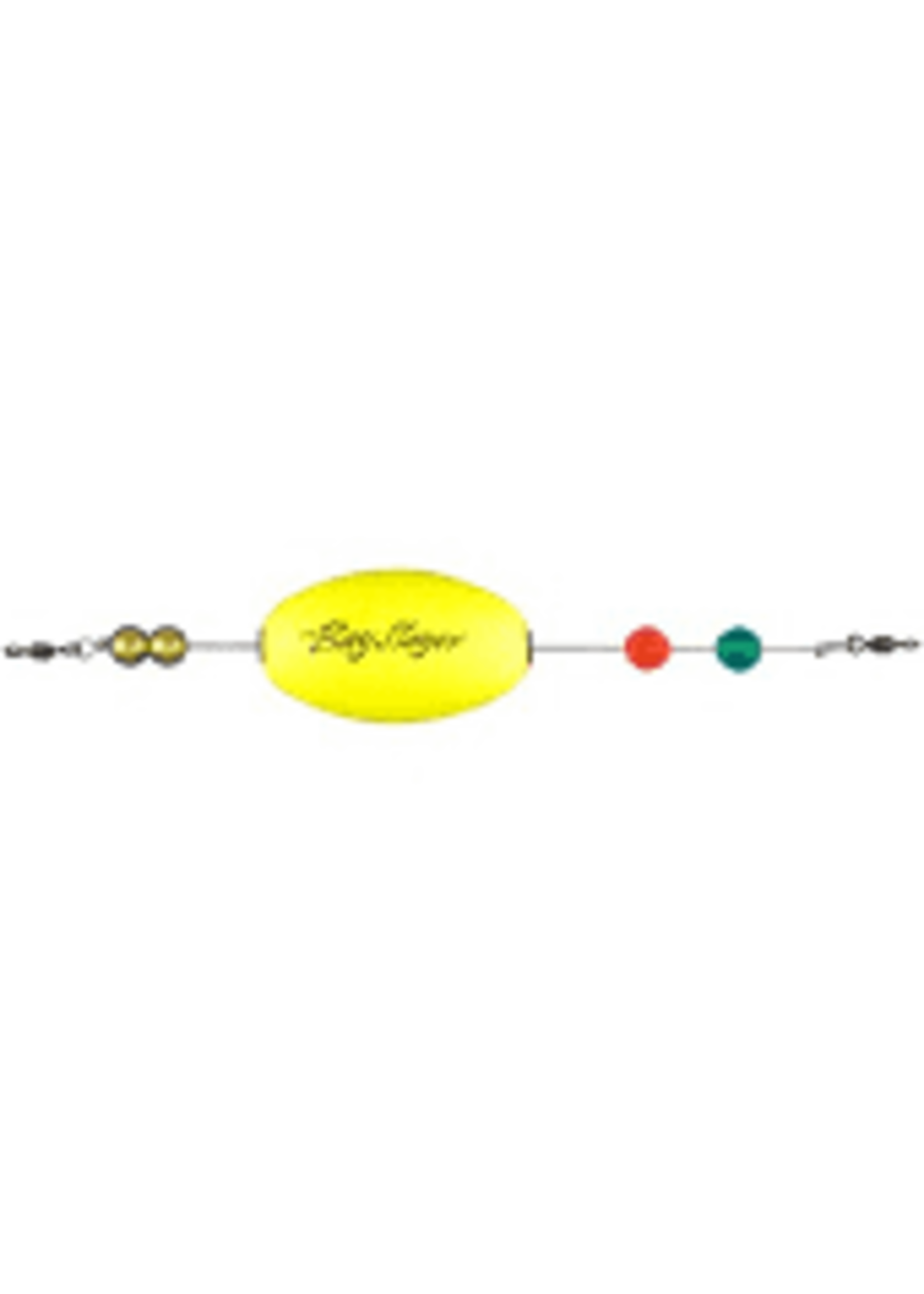 Comal COMAL- OVAL BAY SLAYER WEIGHTED Yellow