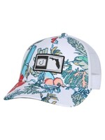 AVID Florida Floral Trucker Ivory