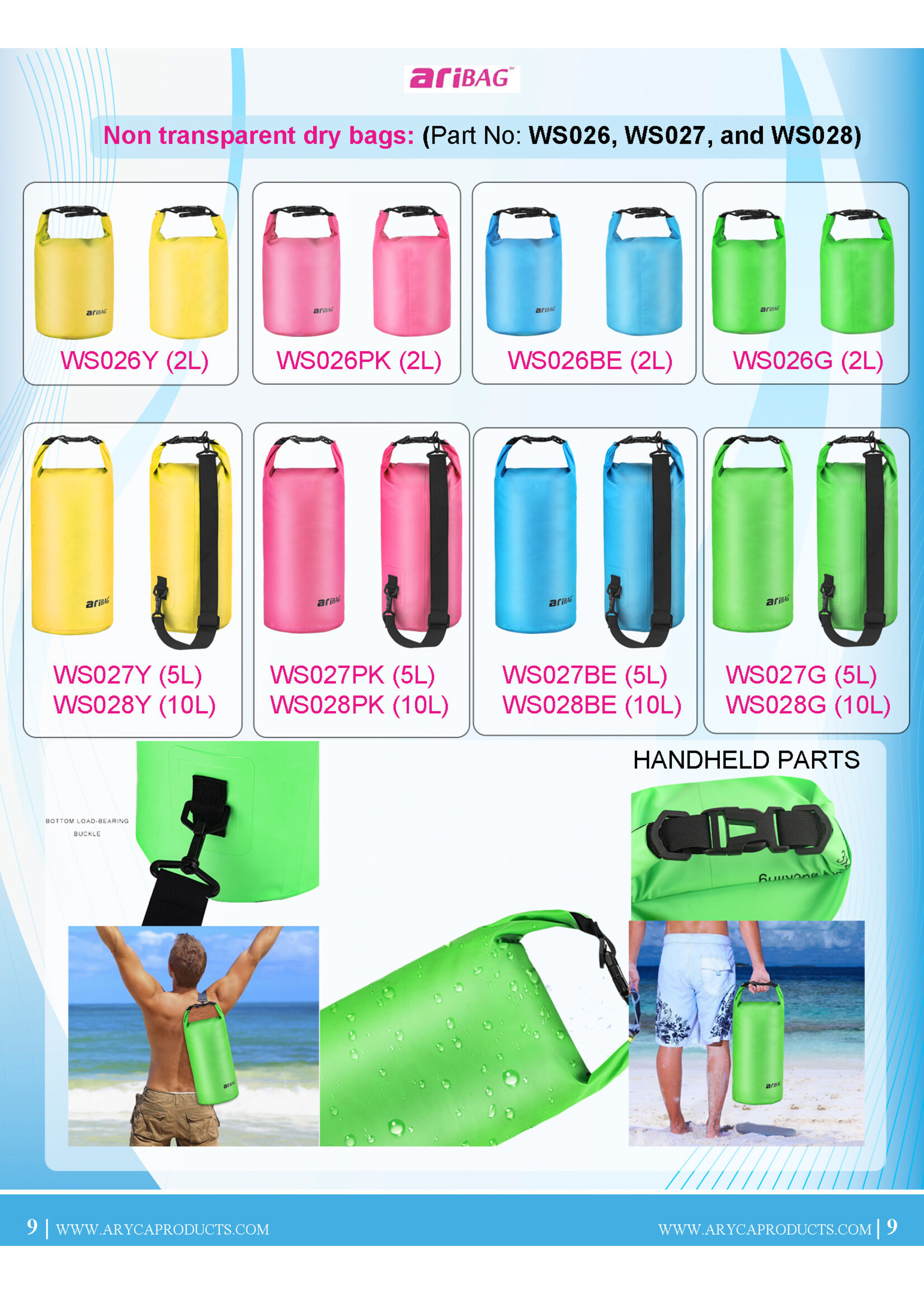 AriBAG Aribag 2L Dry Bag Yellow