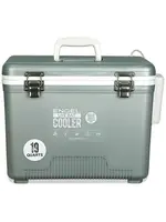 Engel Engel 19 Live Bait Pro Cooler with AP3 Aerator - Silver/White