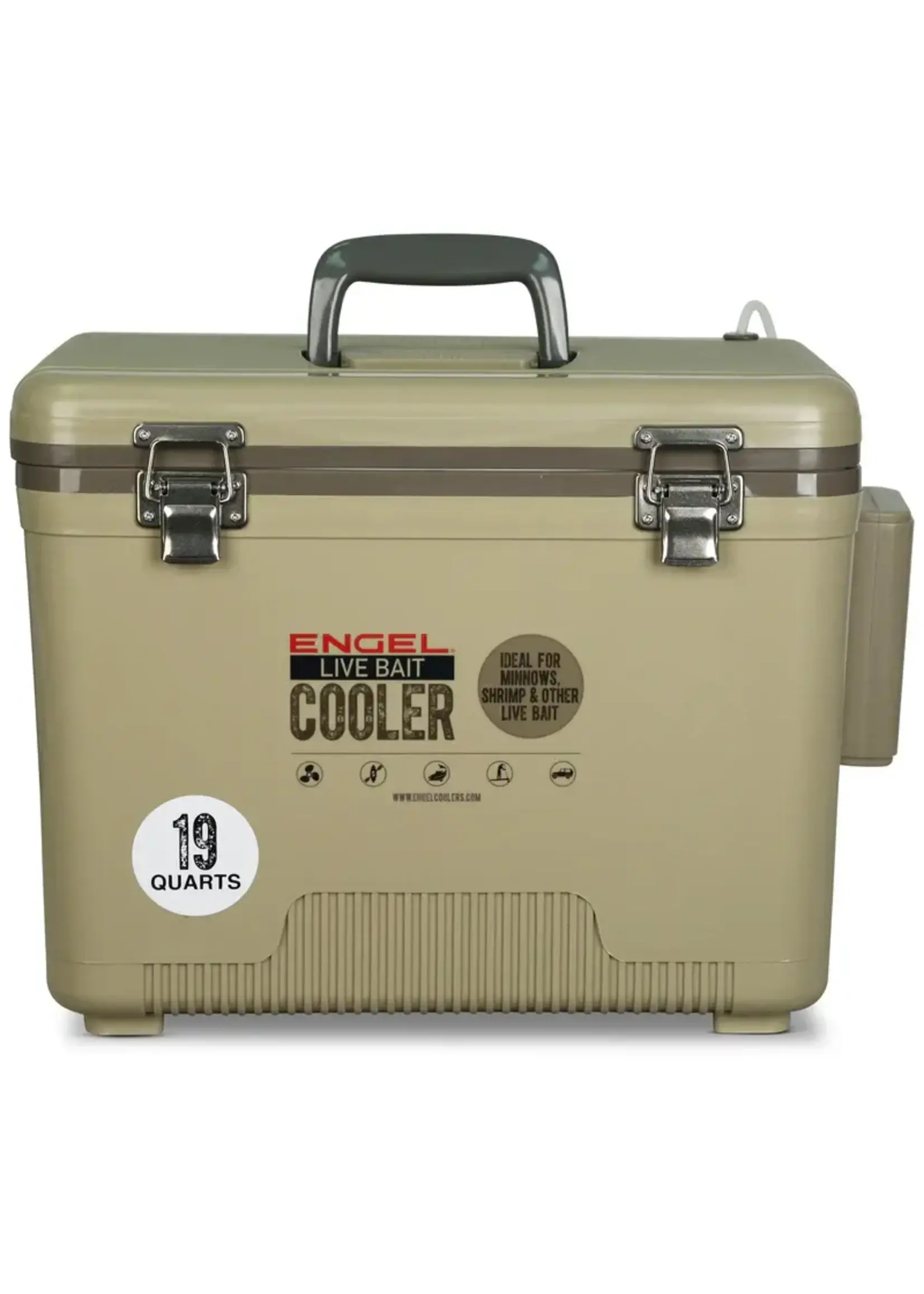 Engel Engel 19 Live Bait Pro Cooler with AP3 Aerator - Tan