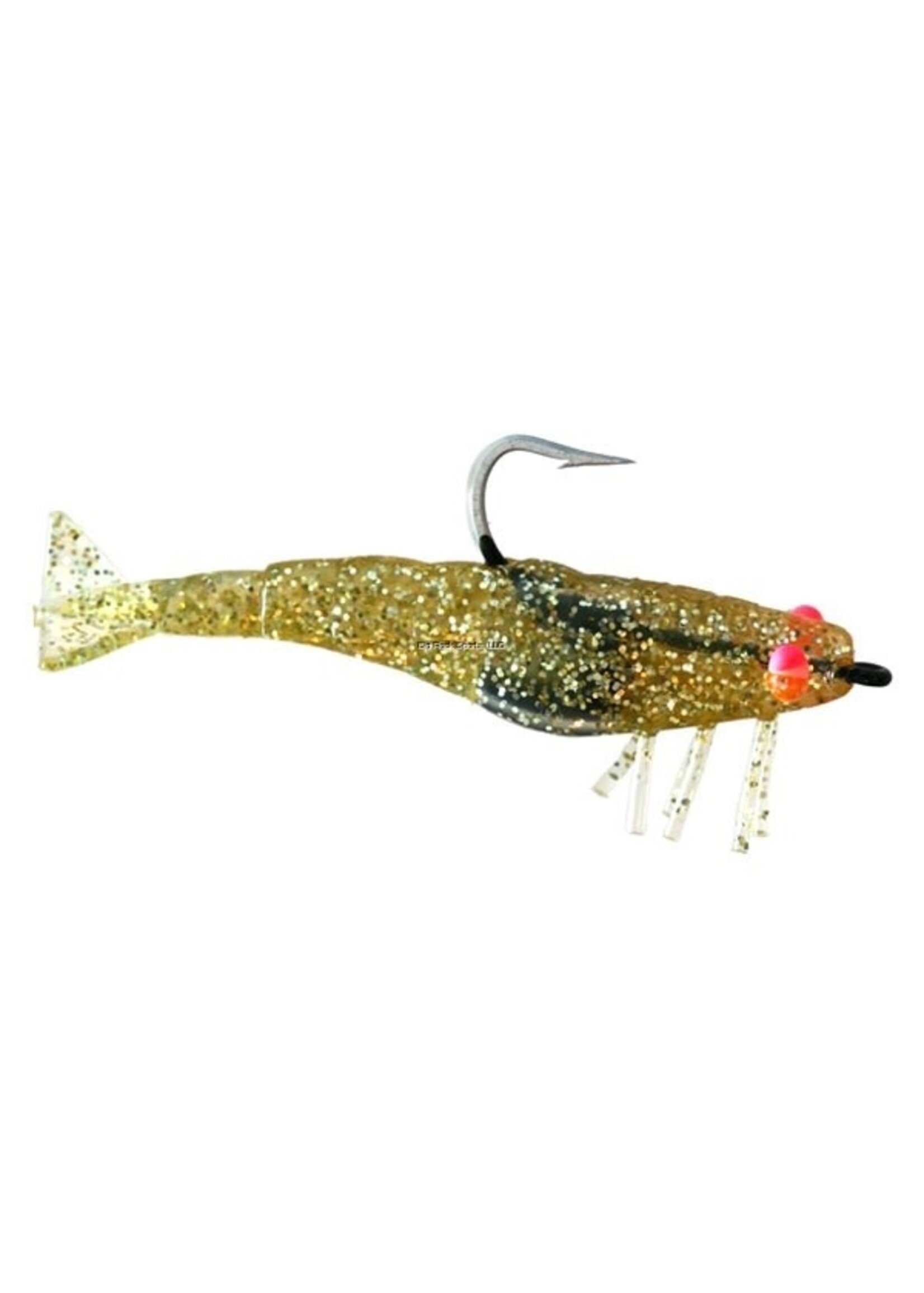 DOA DOA Shrimp Lure Gold Glitter 2.75"