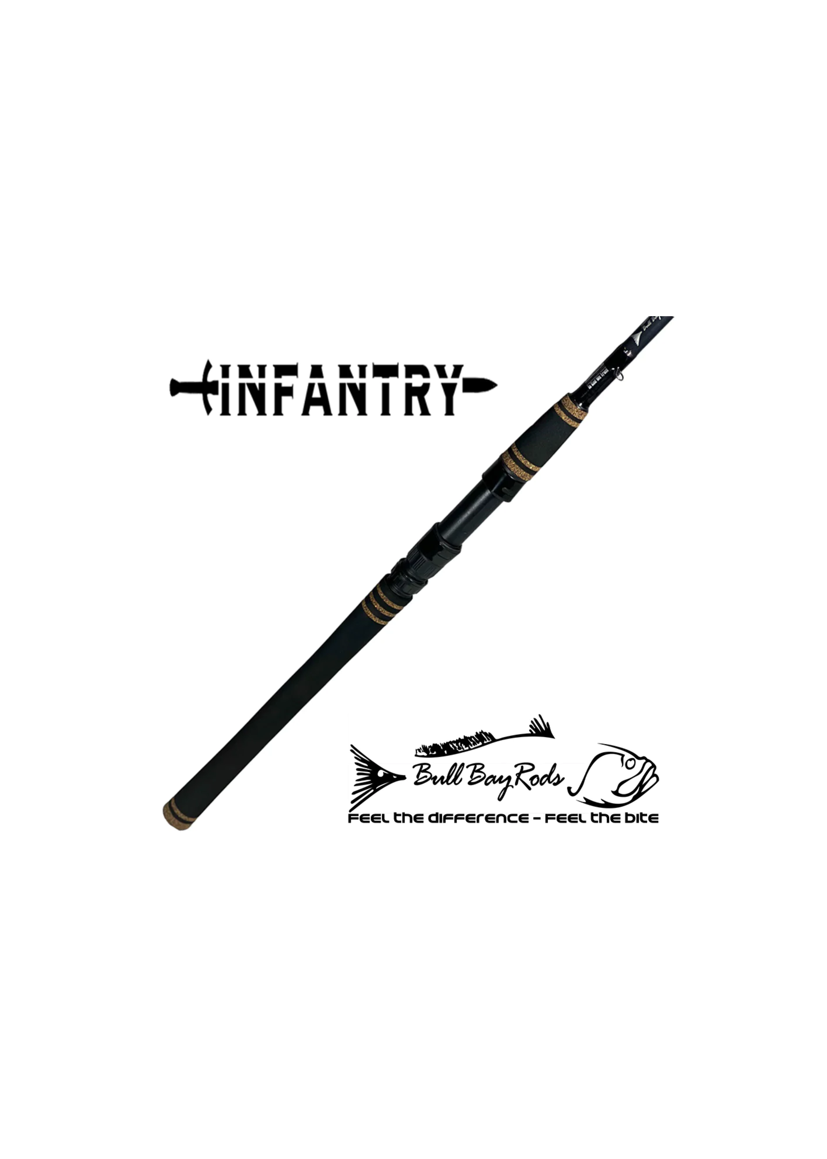 Bull Bay Bull Bay Infantry Rod 7' 8-17# MH Spinning Rod