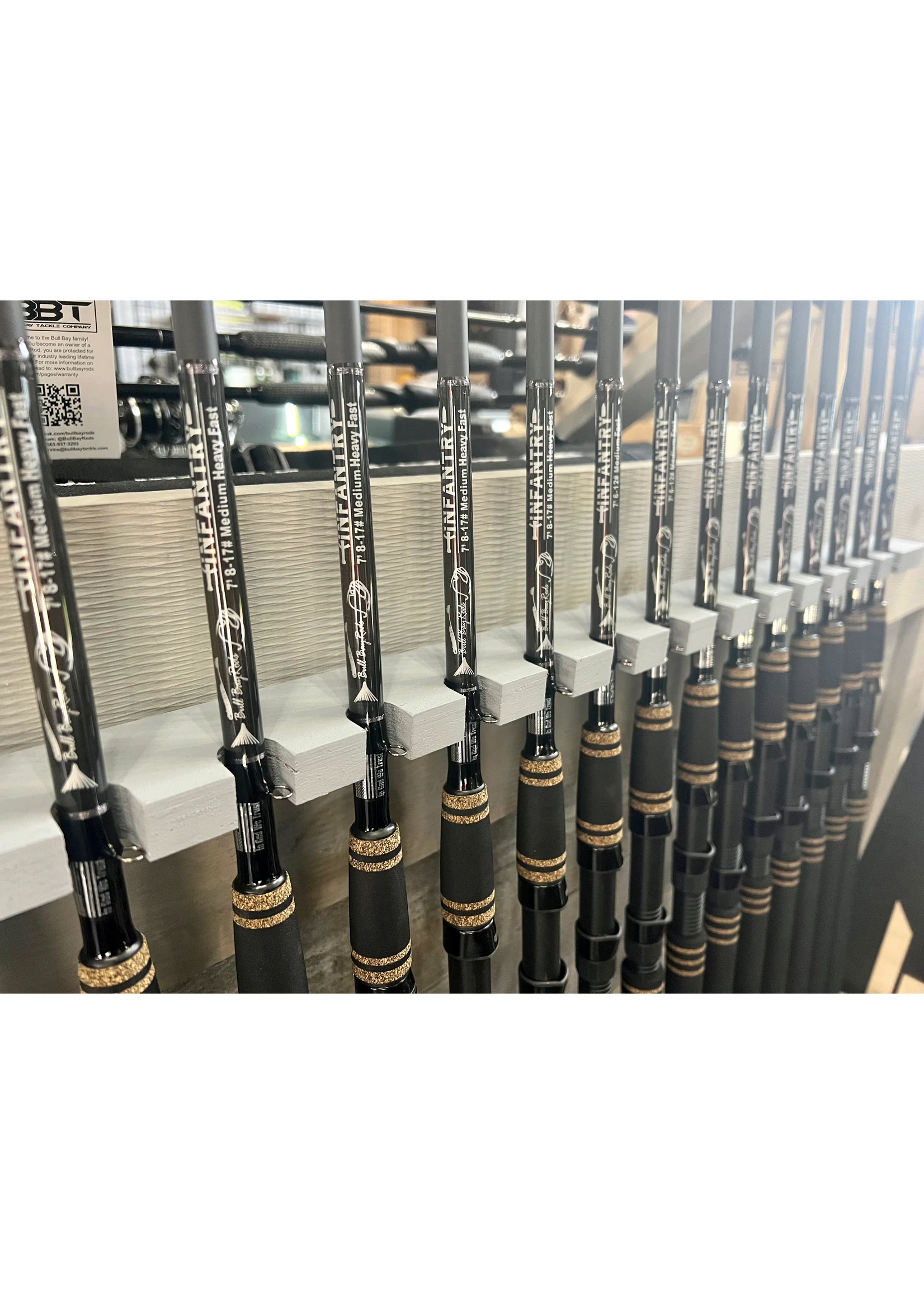 Bull Bay Bull Bay Infantry Rod 7' 8-17# MH-F Spinning Rod