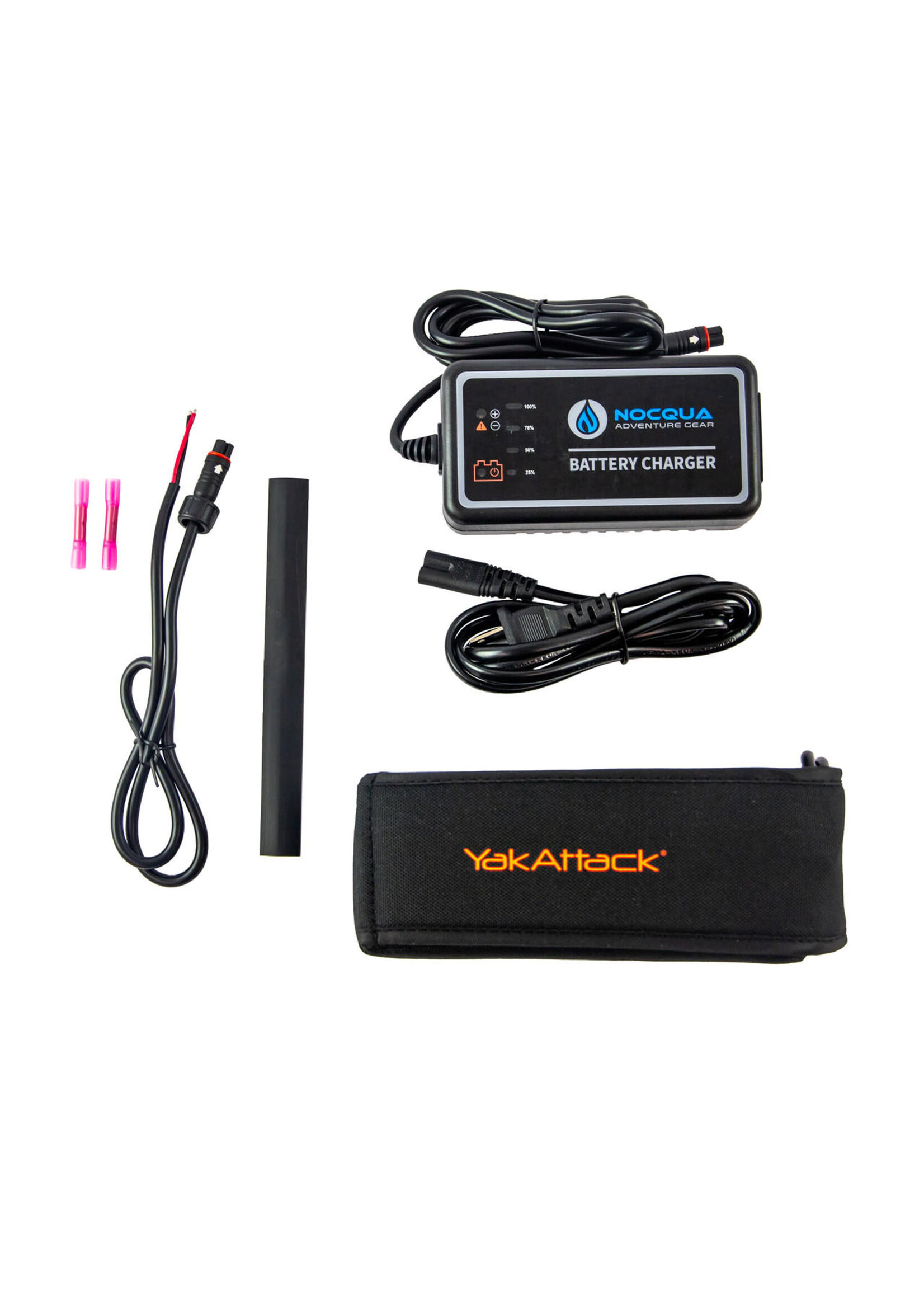 YakAttack LLC YakAttack 20Ah Battery Power Kit, Lithium-ion water-resistant battery pack w/charger