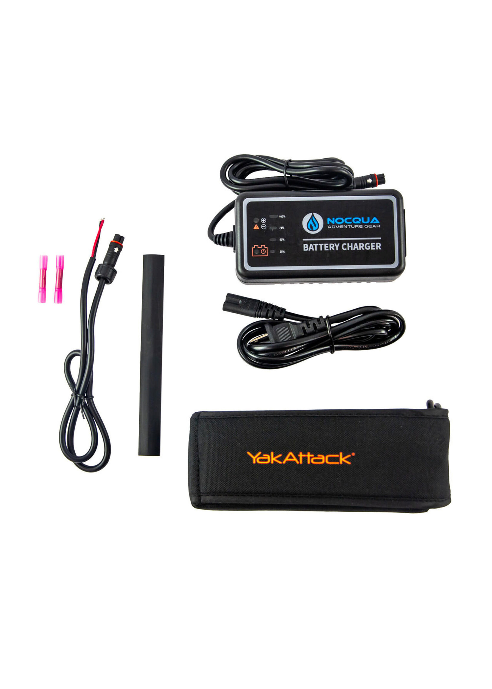 YakAttack LLC YakAttack Nocqua 20Ah Battery Power Kit, Lithium-ion water-resistant battery pack w/charger