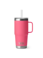 YETI Coolers Rambler 25oz Bottle Straw Mug Tropical Pink