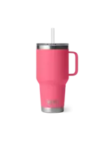 YETI Coolers RAMBLER 35 OZ STRAW MUG TROPICAL PINK