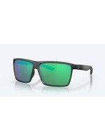 Costa Sunglasses RINCON 156 MATTE SMOKE CRYSTAL W/ GREEN MIRROR 580