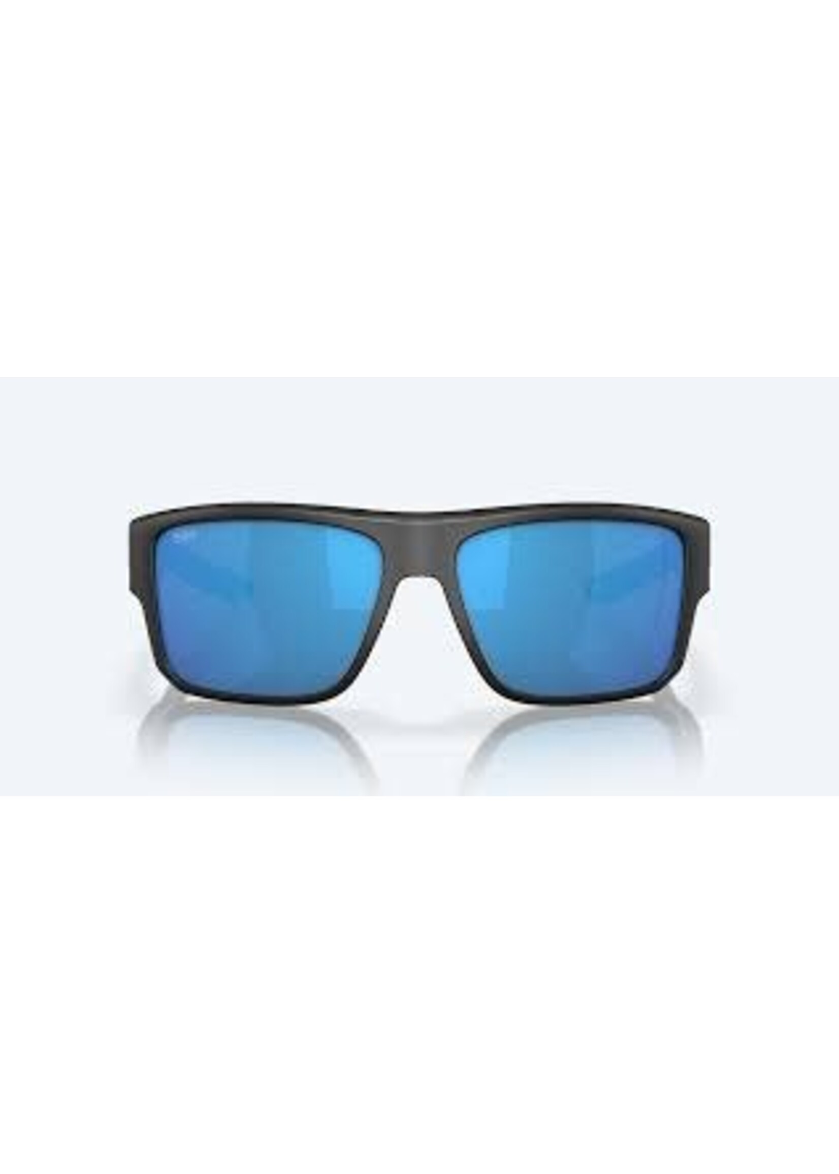 Costa Sunglasses Costa Taxman - Matte Black - Blue Mirror Lens 580G