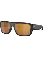 Costa Sunglasses Costa Taxman - Matte Black - Gold Mirror Lens 580G