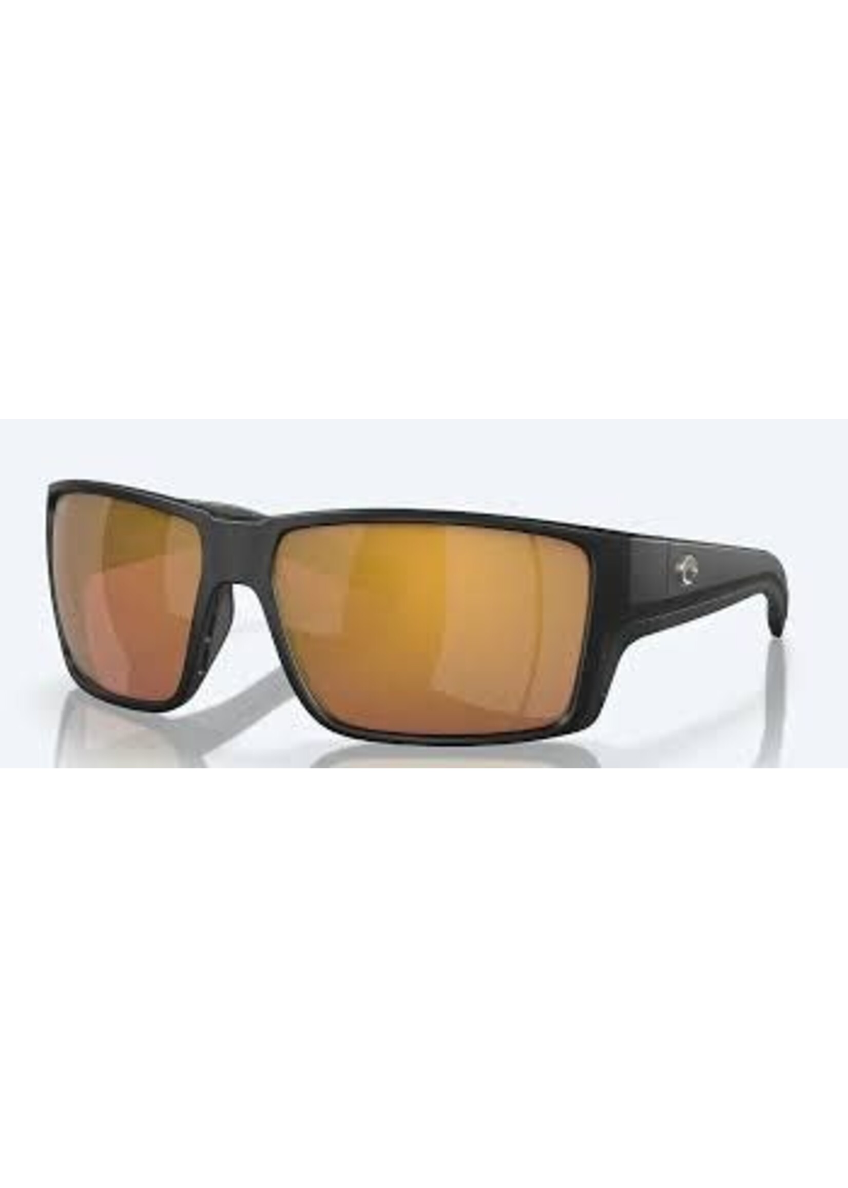 Costa Sunglasses REEFTON PRO MATTE BLACK W/ GOLD MIRROR 580G