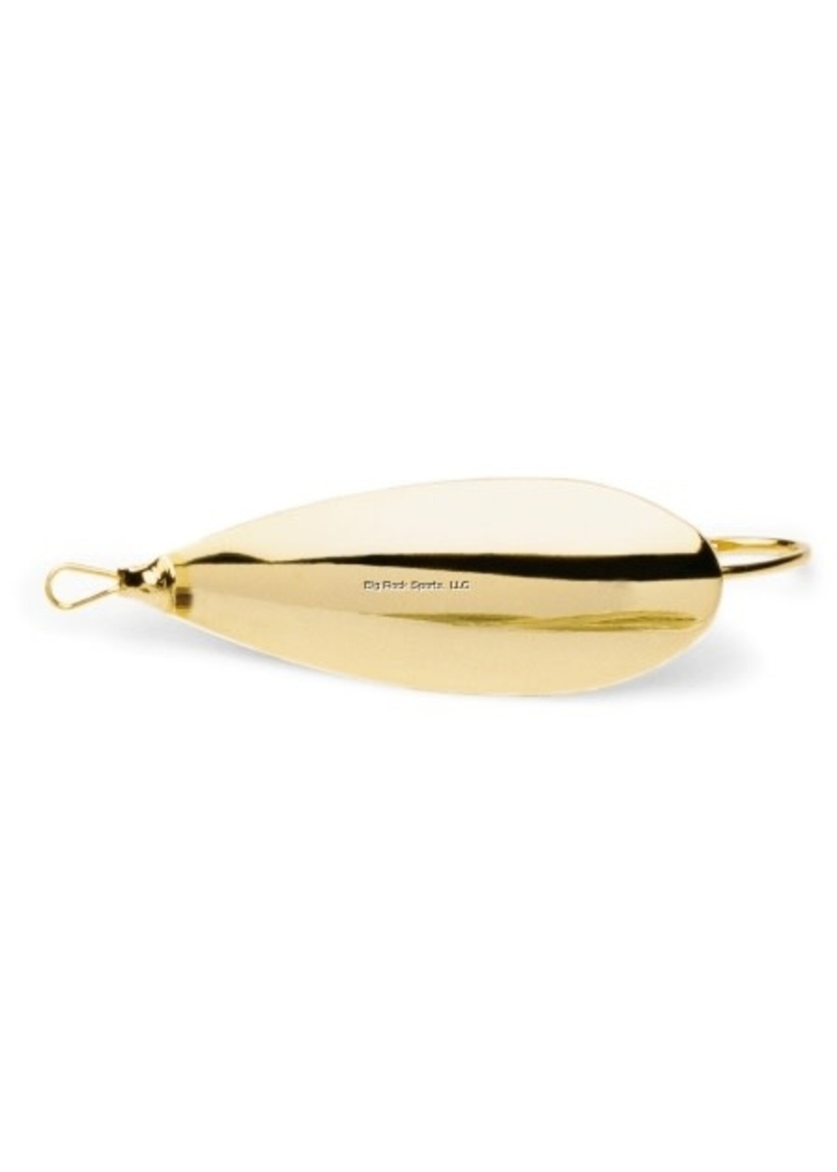 Johnson Outdoors Johnson  Silver Minnow Weedless Spoon, 2", 1/4oz, Gold, 1/Pack