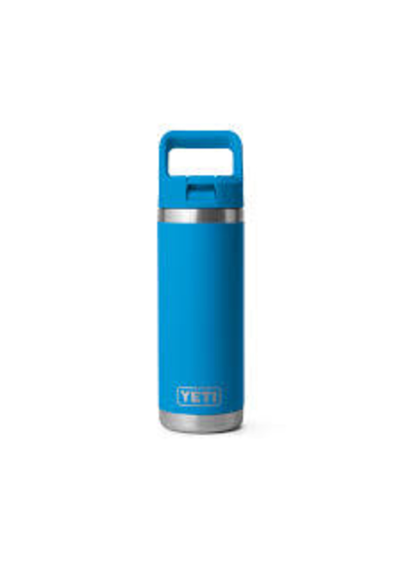 YETI Coolers RAMBLER 18 OZ C STRAW BOTTLE BIGWAVEBLUE