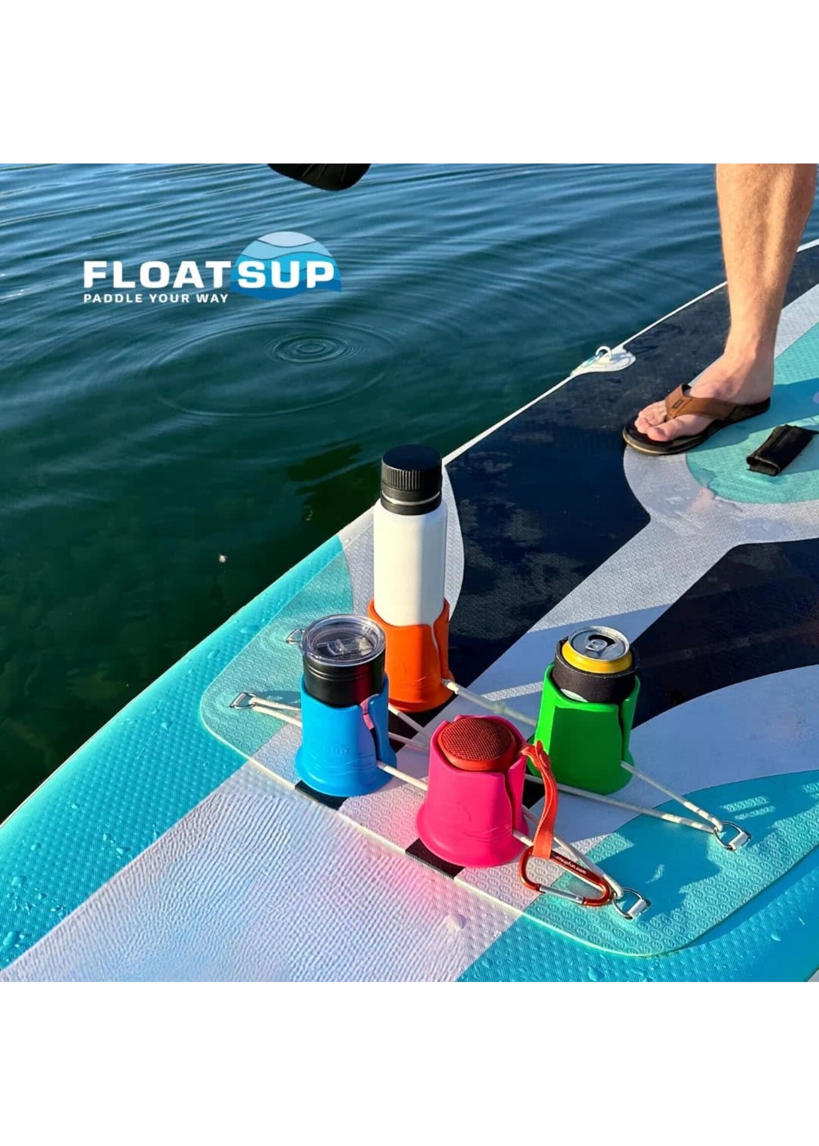 Floatsup Paddle Board Drink Holder Green