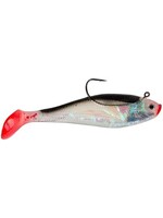 Hurricane SS6-2-55 Swim Shad 6" Natural/Black Back Red Mouth