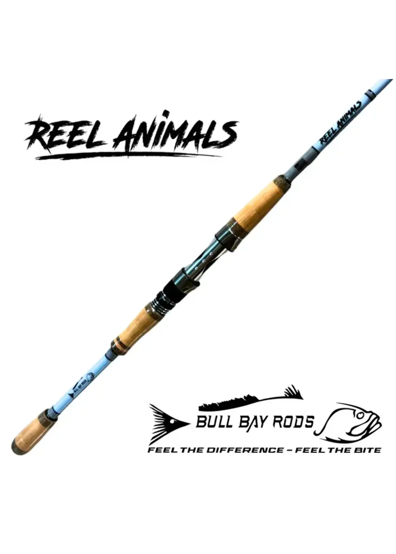 Bull Bay Bull Bay - Reel Animals ICE BLUE 7'2" 8-17# MH Mod F