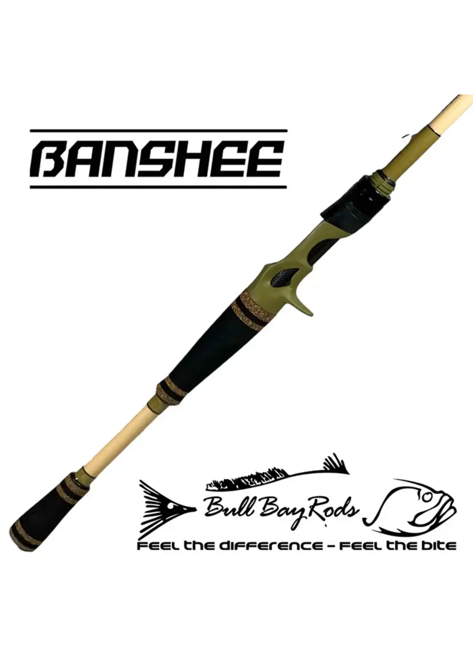 Bull Bay Bull Bay - Banshee  7' 10-17#  MH Ex F Baitcasting Rod